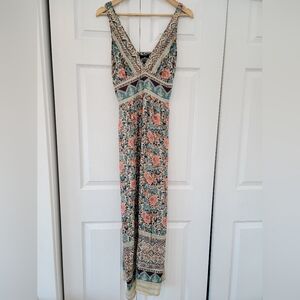 Angie Multicolor Rayon Dress